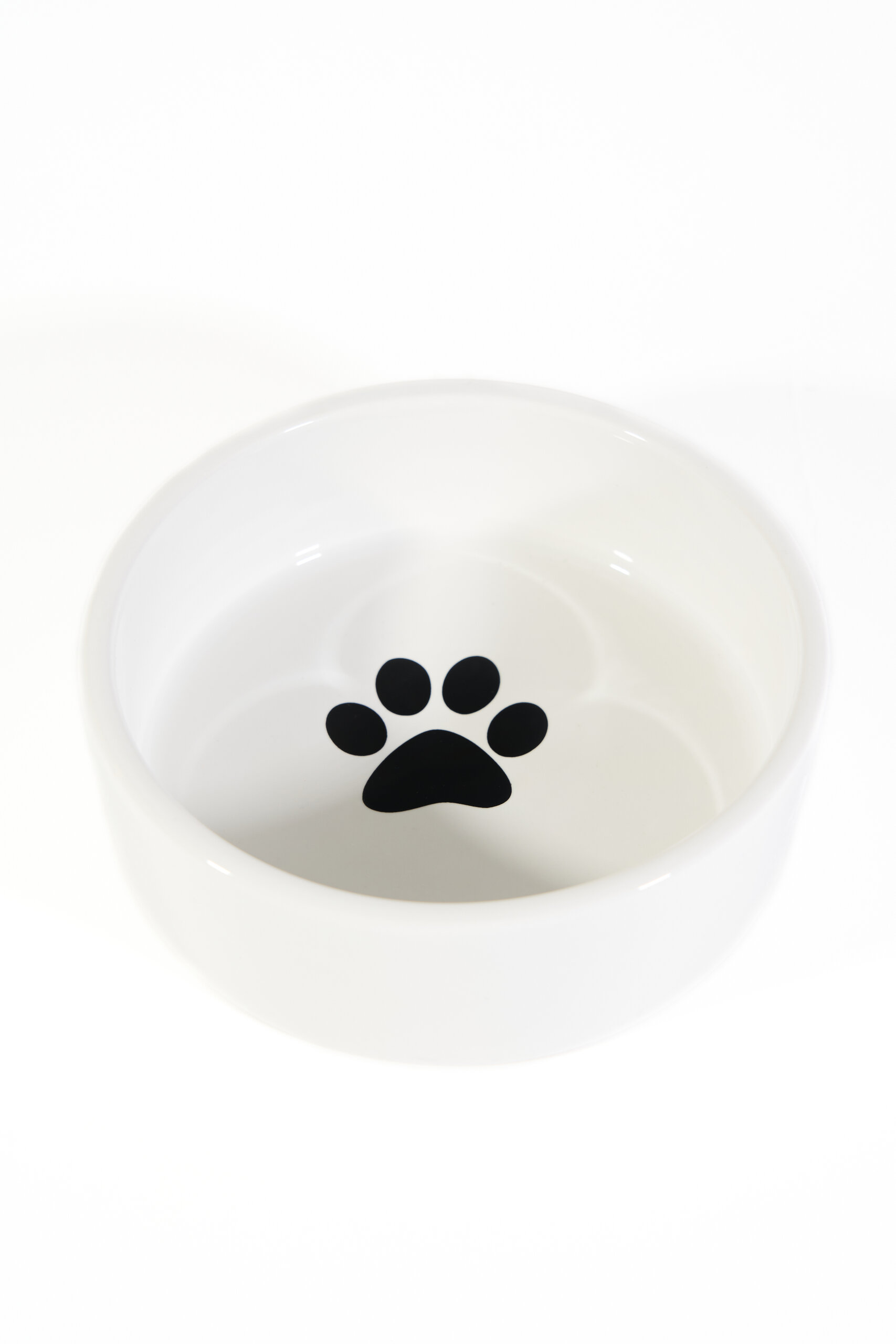 Миска керамическая Ecopet белая 460 мл, 13,5*13,5*4,7 см