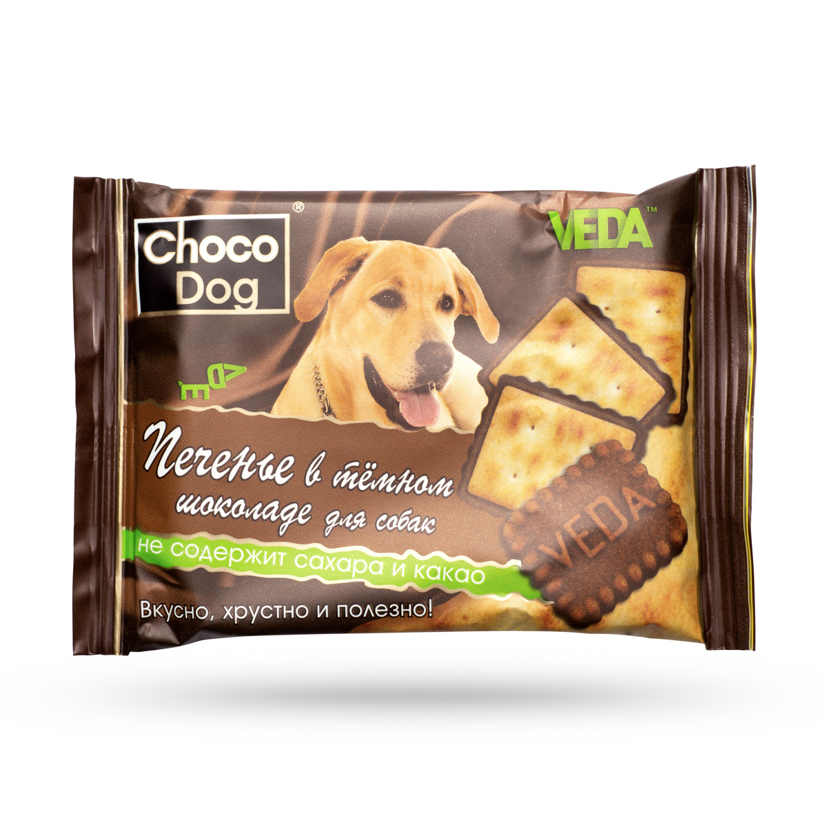 Лакомство для собак Veda Choco Dog Печенье в тёмном шоколаде 30 г