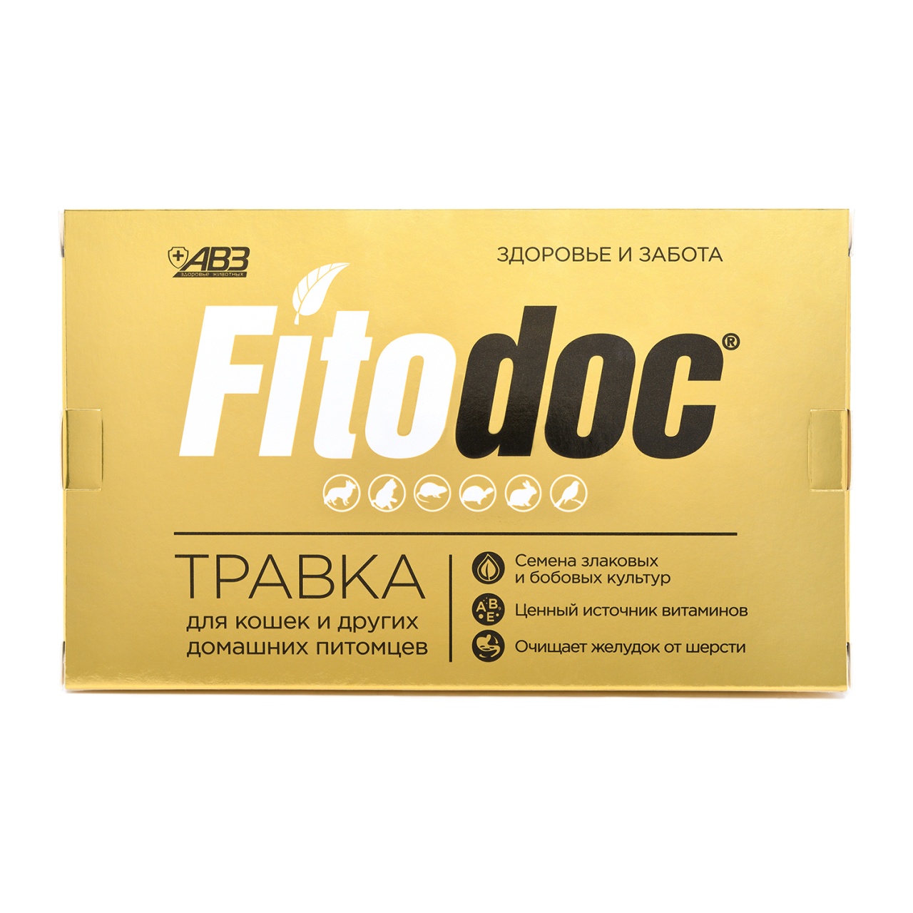 Травка для кошек и других домашних питомцев Фитодок 80 г