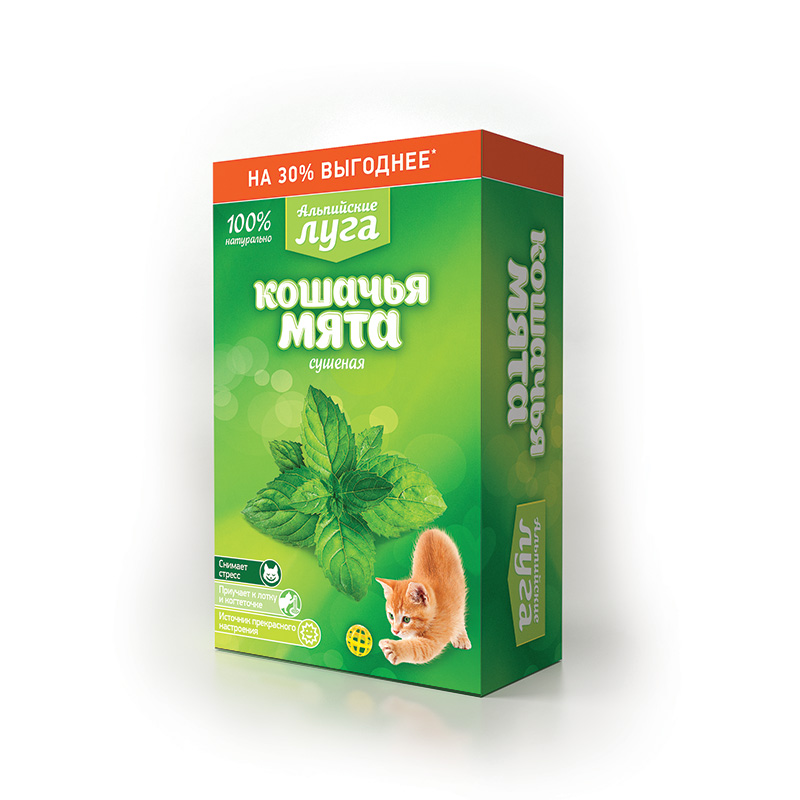 Кошачья мята сушеная Альпийские Луга 20 г